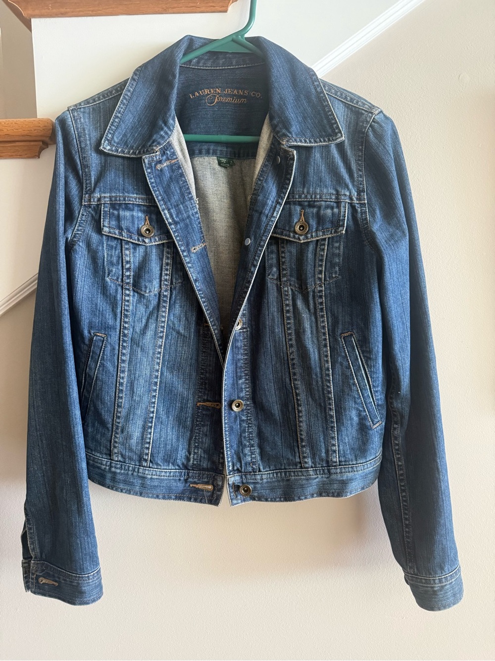 Women's Lauren Jeans Co. Denim Jacket - Blue